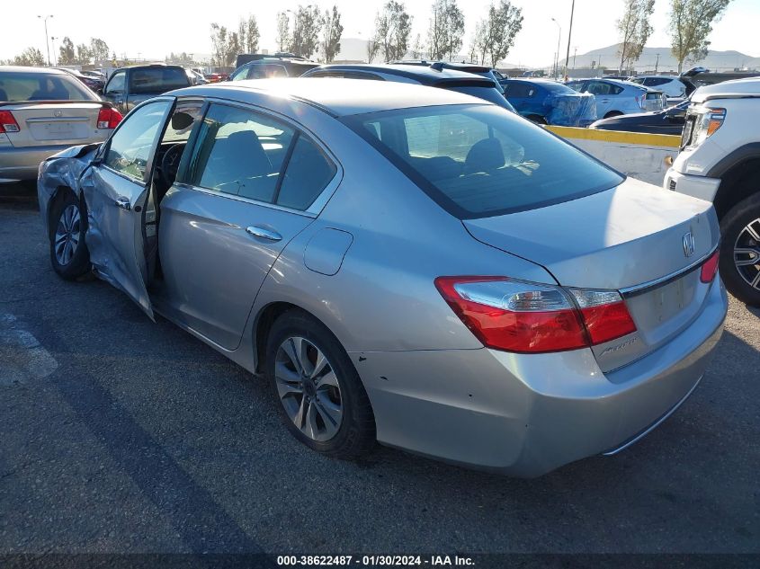 2015 HONDA ACCORD LX - 1HGCR2E3XFA201717