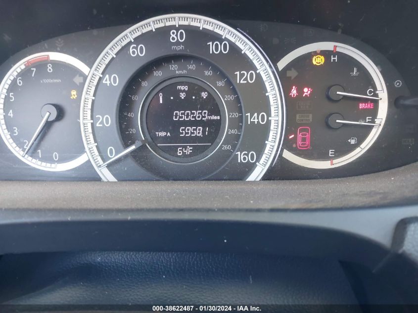 2015 HONDA ACCORD LX - 1HGCR2E3XFA201717