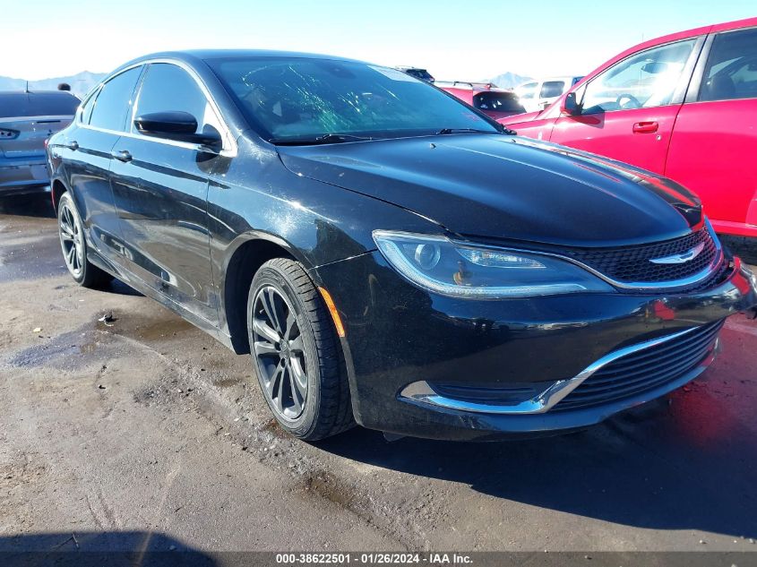 Lot #2544993859 2016 CHRYSLER 200 LIMITED salvage car