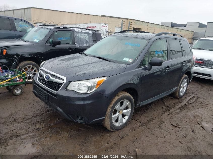 2016 SUBARU FORESTER 2.5I PREMIUM - JF2SJADC5GH409690