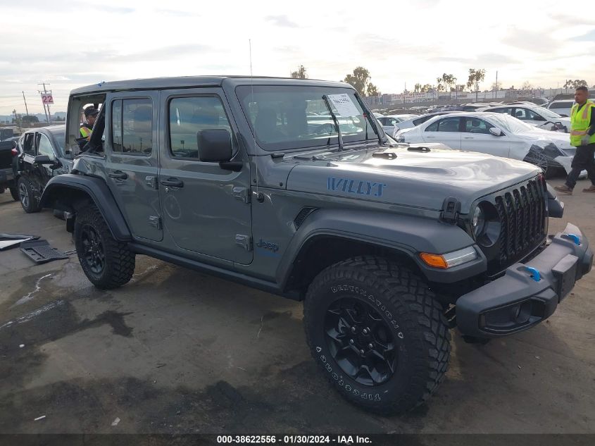 1C4JJXN63PW629721 JEEP WRANGLER 4XE 4X4 2023