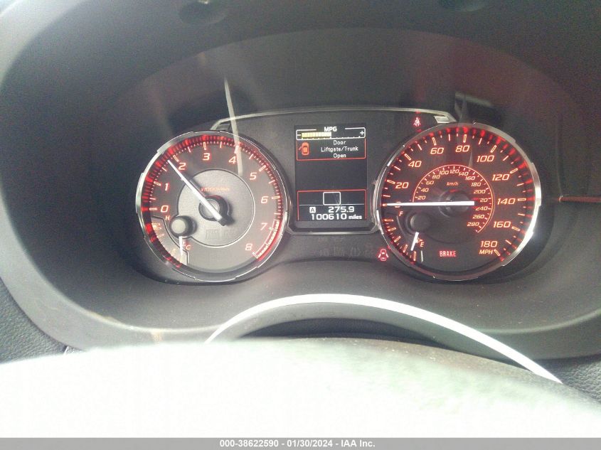 2016 SUBARU WRX LIMITED - JF1VA1J65G9810635