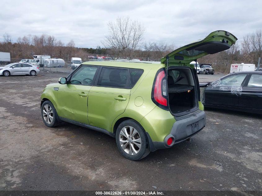 2014 KIA SOUL + - KNDJP3A56E7039282