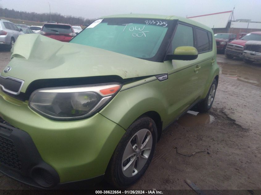 2016 KIA SOUL - KNDJN2A28G7833225