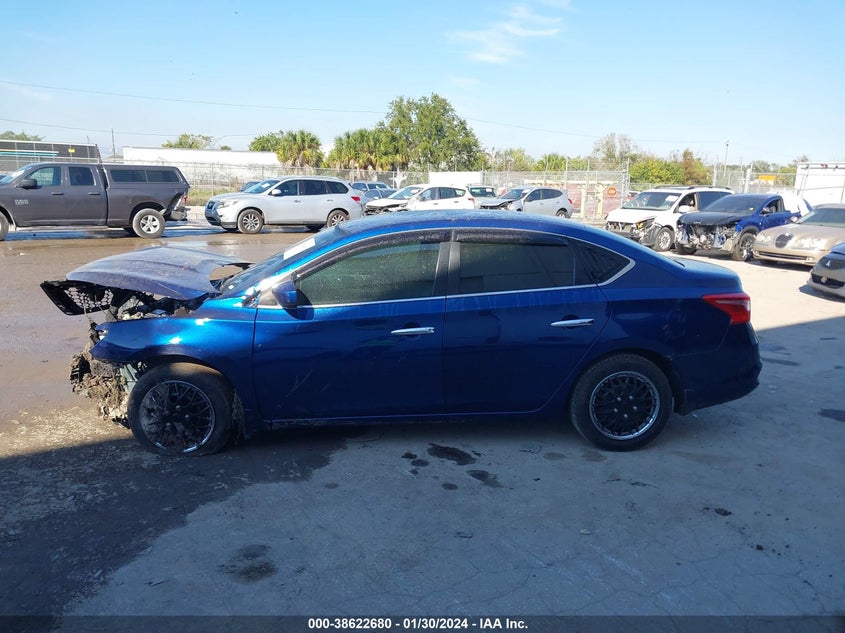 VIN 3N1AB7AP0KY298662 2019 NISSAN SENTRA S/SV/SR/SL