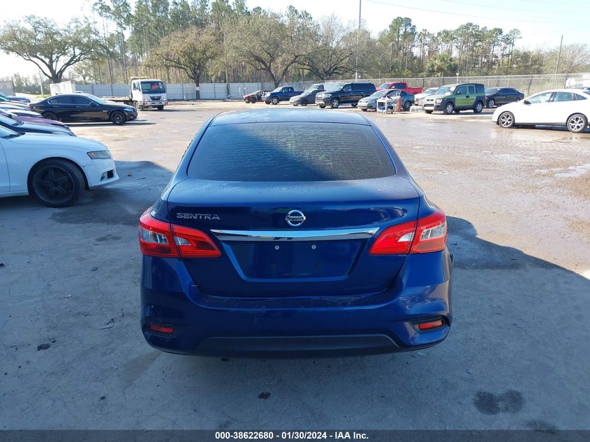 VIN 3N1AB7AP0KY298662 2019 NISSAN SENTRA S/SV/SR/SL