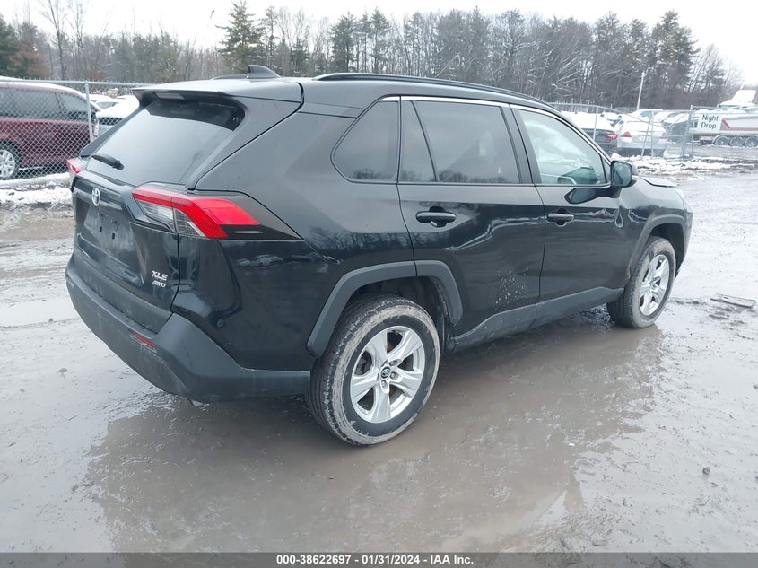 VIN 2T3P1RFV4LW130284 2020 TOYOTA RAV4 XLE