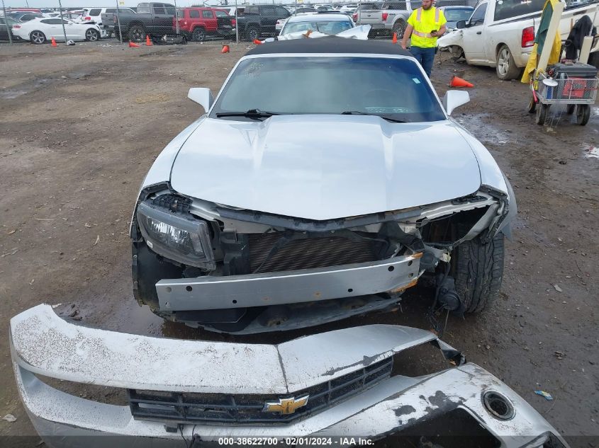 2015 CHEVROLET CAMARO LT - 2G1FD3D39F9221544