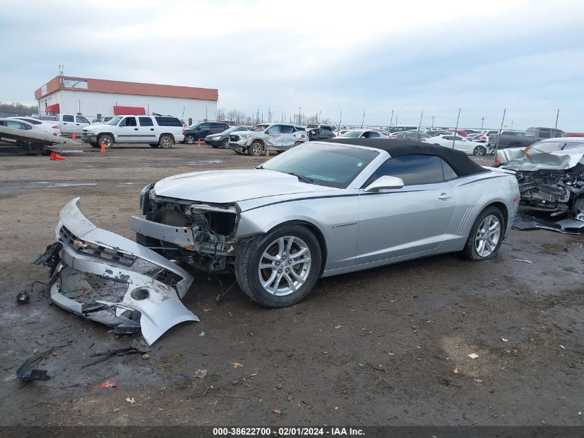 2015 CHEVROLET CAMARO LT - 2G1FD3D39F9221544