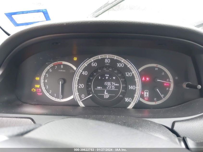 2013 HONDA ACCORD EX - 1HGCR2F79DA024012
