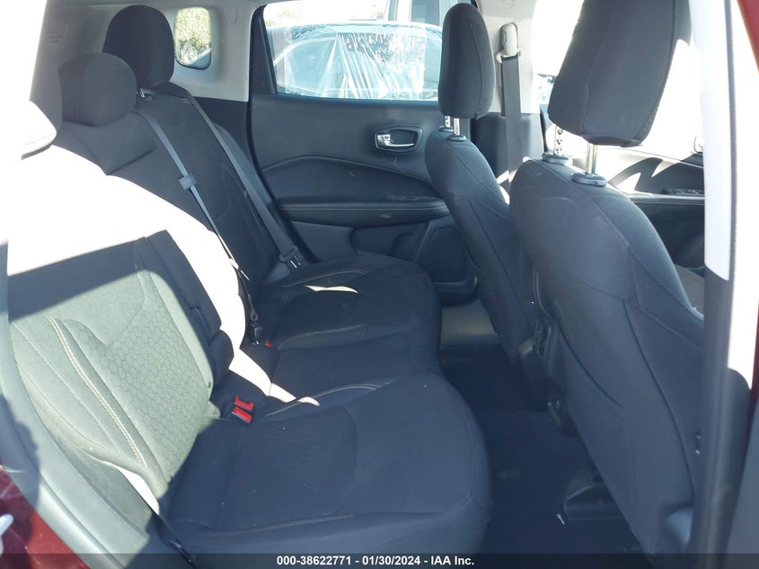 VIN 3C4NJCAB5LT257523 2020 JEEP COMPASS SPORT FWD