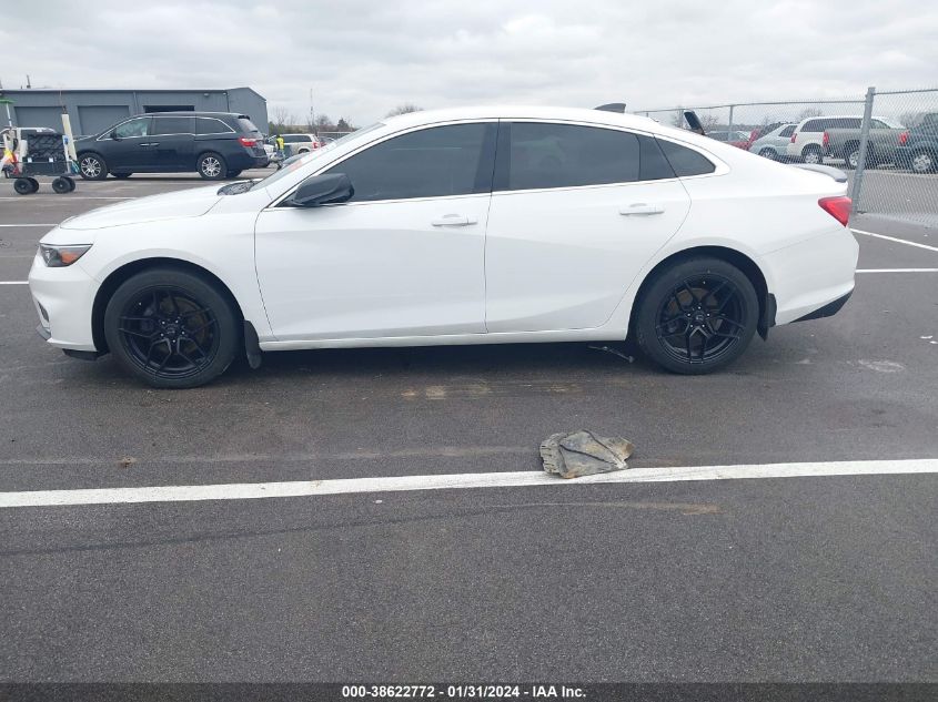 2016 CHEVROLET MALIBU 1FL - 1G1ZC5ST2GF229220