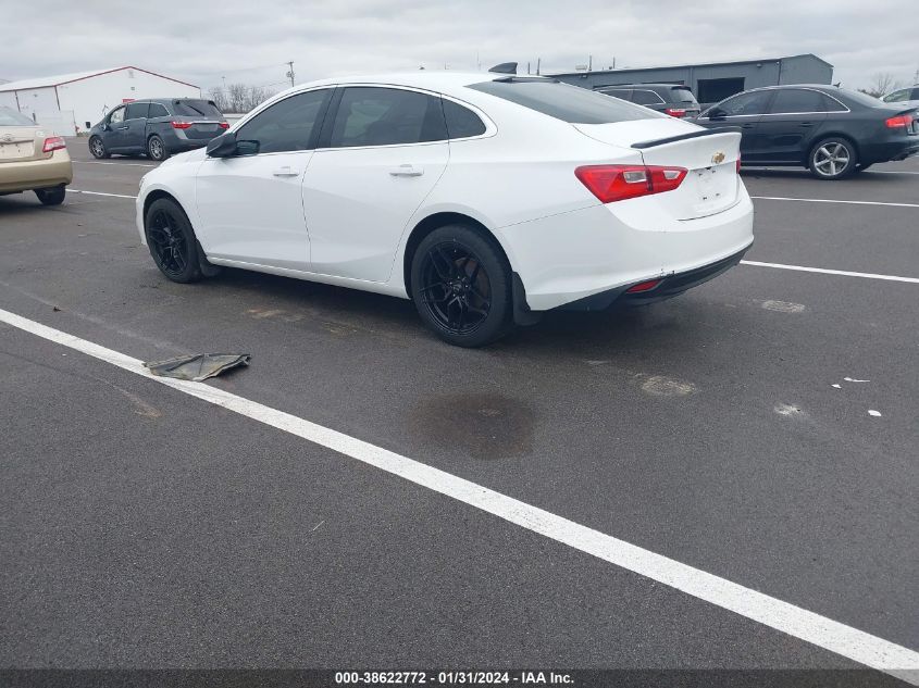 2016 CHEVROLET MALIBU 1FL - 1G1ZC5ST2GF229220