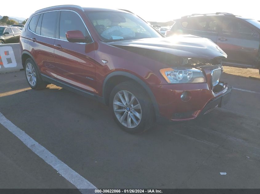 2013 BMW X3 XDRIVE28I - 5UXWX9C55D0A26392