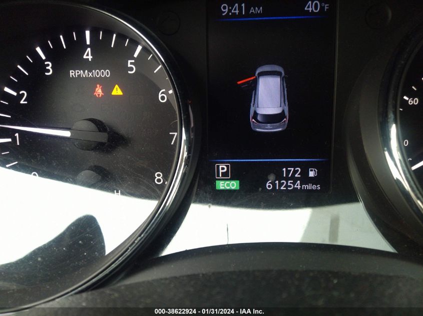 2019 NISSAN ROGUE S/SL/SV - 5N1AT2MV5KC725183