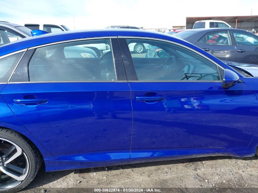 2018 HONDA ACCORD SPORT - 1HGCV1F39JA170277