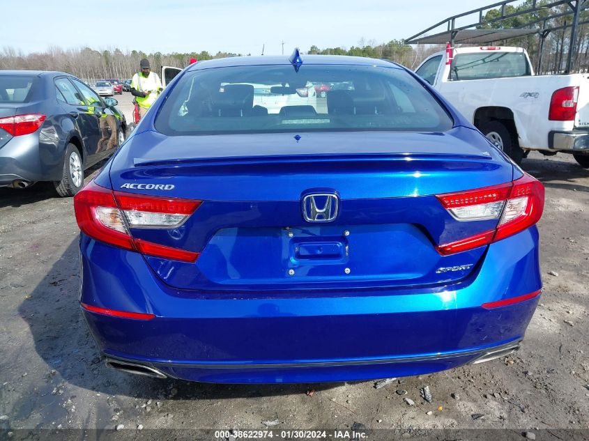 2018 HONDA ACCORD SPORT - 1HGCV1F39JA170277