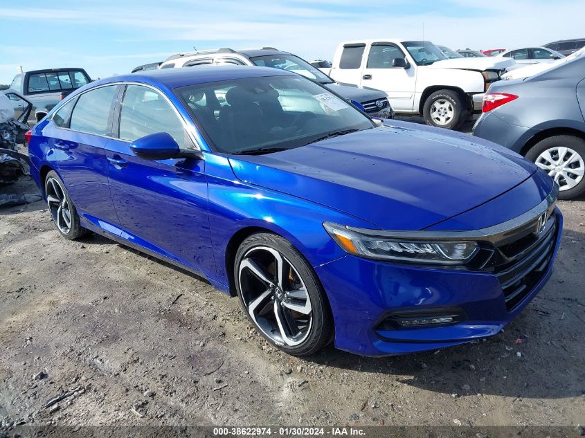 2018 HONDA ACCORD SPORT - 1HGCV1F39JA170277