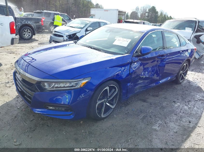 2018 HONDA ACCORD SPORT - 1HGCV1F39JA170277