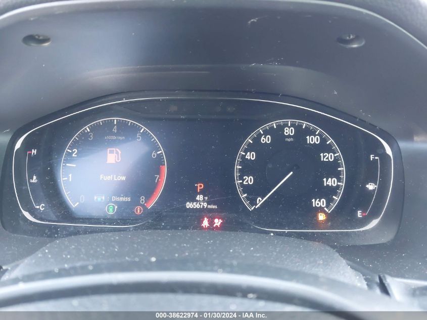 2018 HONDA ACCORD SPORT - 1HGCV1F39JA170277