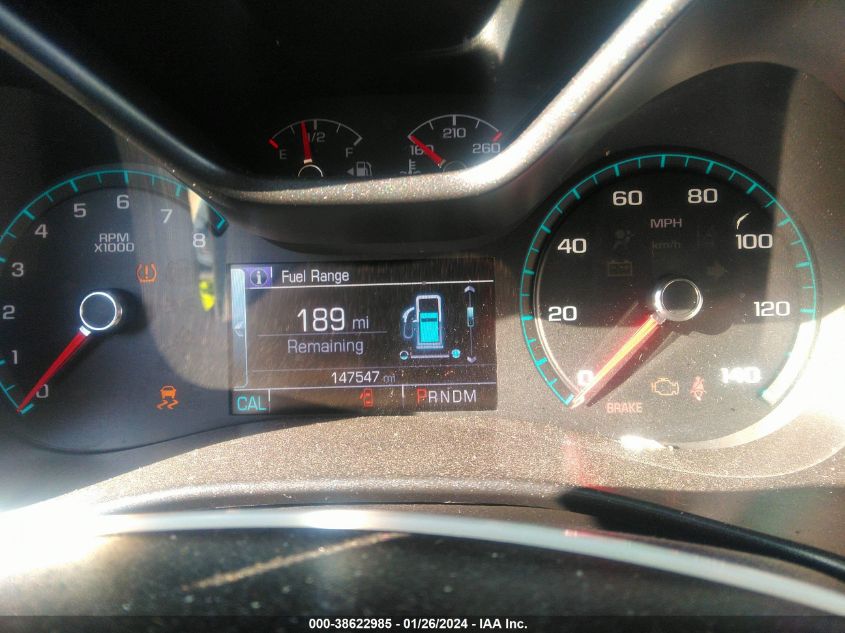 2016 CHEVROLET COLORADO LT - 1GCGSCE36G1377689