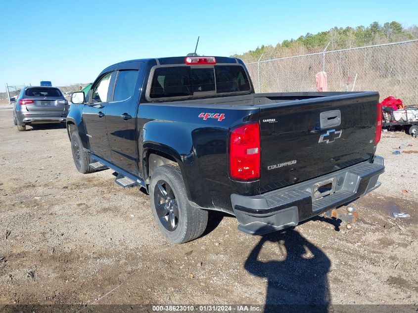 2016 CHEVROLET COLORADO LT - 1GCGTCE33G1143426