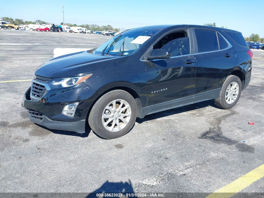 2021 CHEVROLET EQUINOX LT - 2GNAXKEV5M6150741
