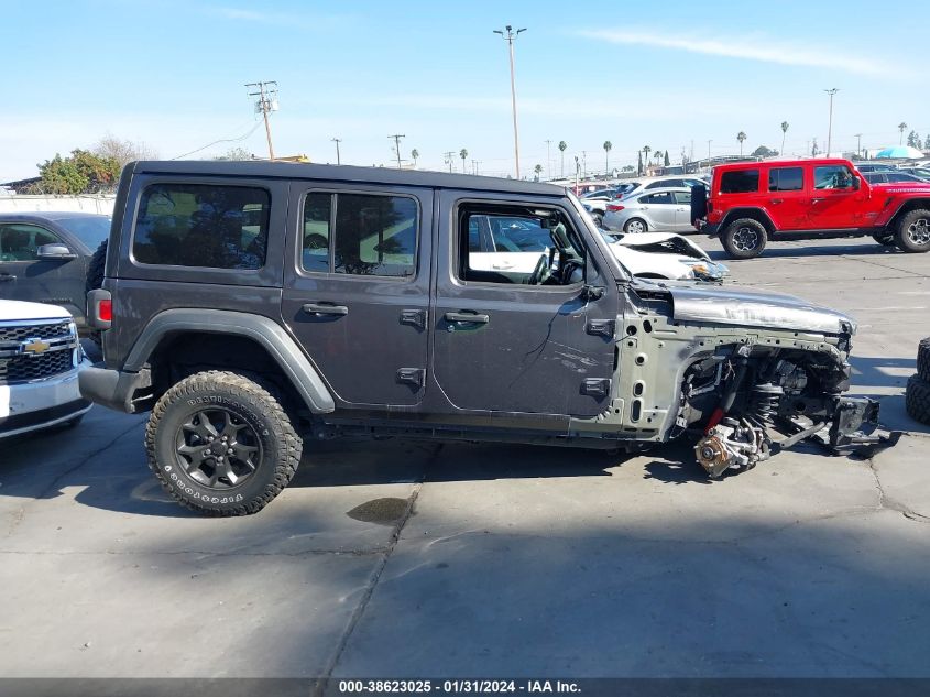 2021 JEEP WRANGLER UNLIMITED WILLYS 4X4 - 1C4HJXDM1MW623426