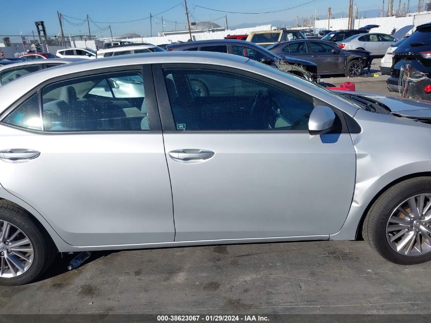 2014 TOYOTA COROLLA LE PLUS - 5YFBURHEXEP048524