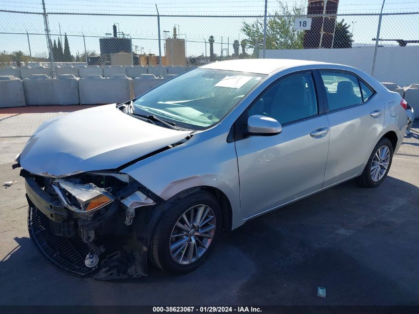 2014 TOYOTA COROLLA LE PLUS - 5YFBURHEXEP048524