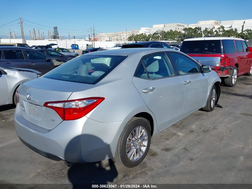 2014 TOYOTA COROLLA LE PLUS - 5YFBURHEXEP048524