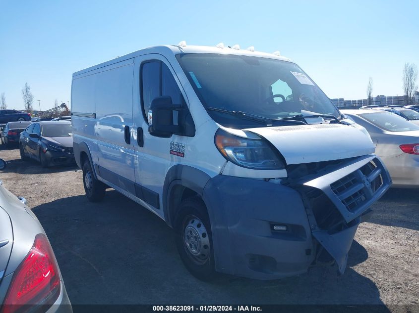 2016 RAM PROMASTER 1500 LOW ROOF - 3C6TRVAG3GE108827