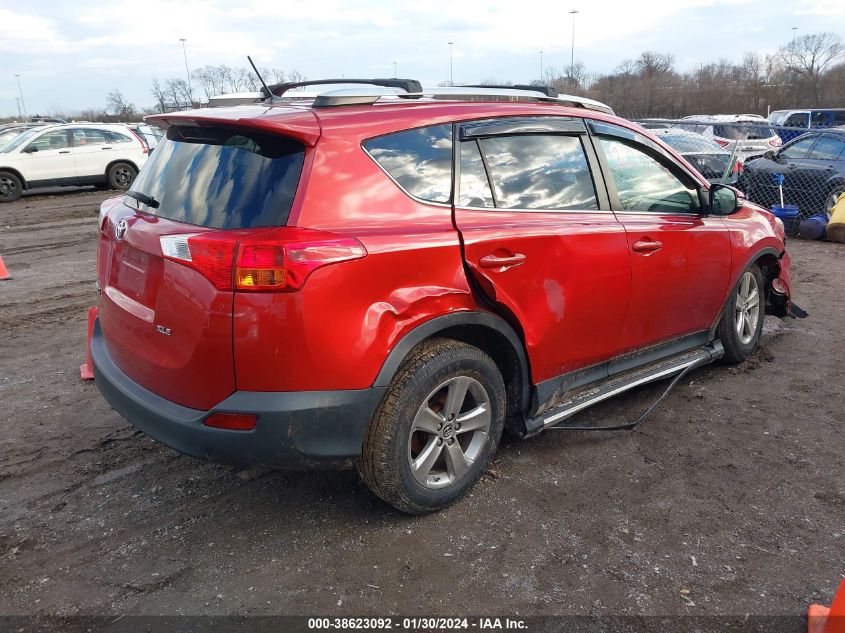 2015 TOYOTA RAV4 XLE - JTMWFREV2FJ032498