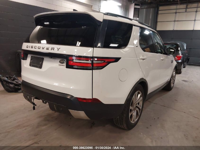 2017 LAND ROVER DISCOVERY HSE - SALRRBBV6HA046786