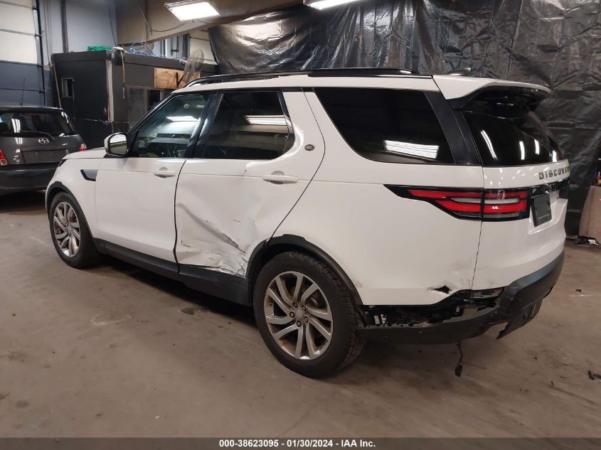 2017 LAND ROVER DISCOVERY HSE - SALRRBBV6HA046786