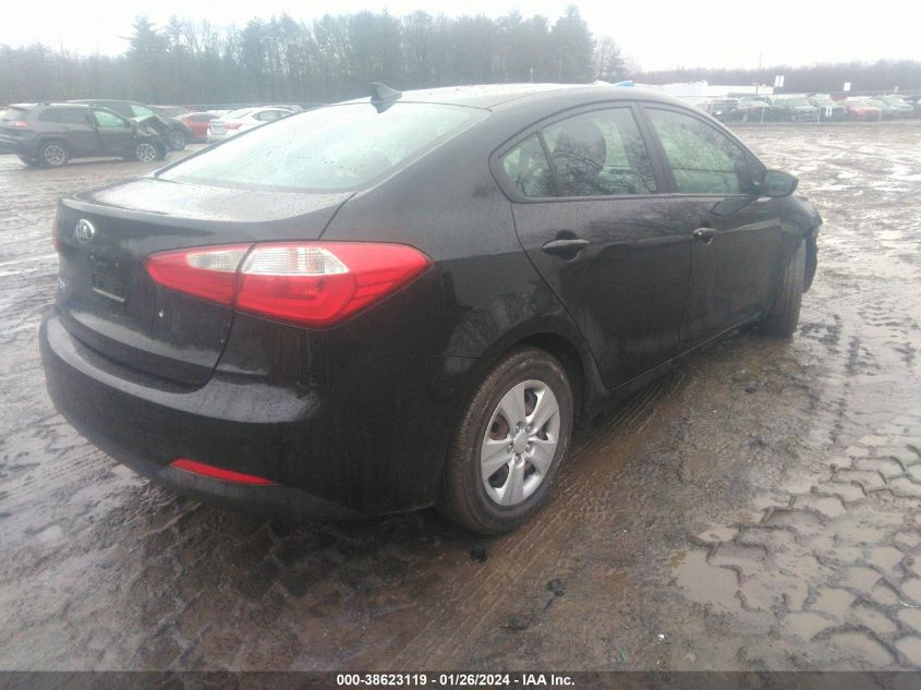 2014 KIA FORTE LX - KNAFK4A67E5157580