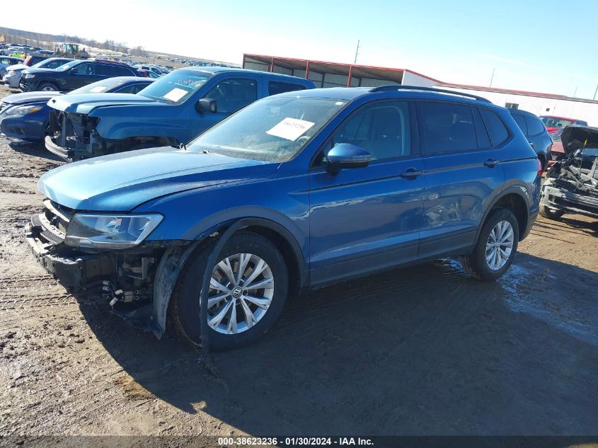 2018 VOLKSWAGEN TIGUAN S - 3VV0B7AX1JM073263