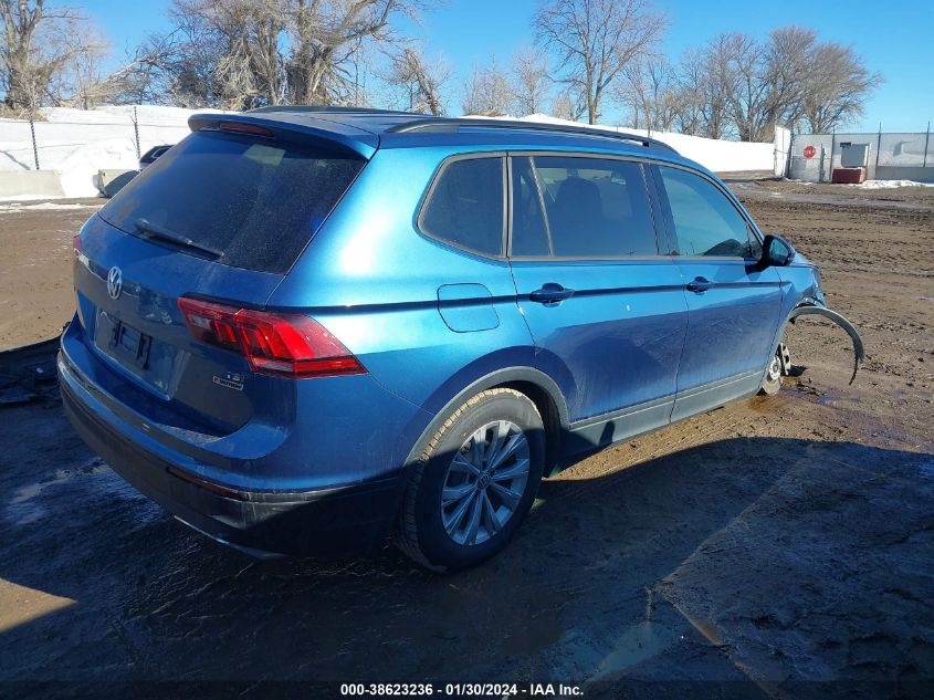 2018 VOLKSWAGEN TIGUAN S - 3VV0B7AX1JM073263