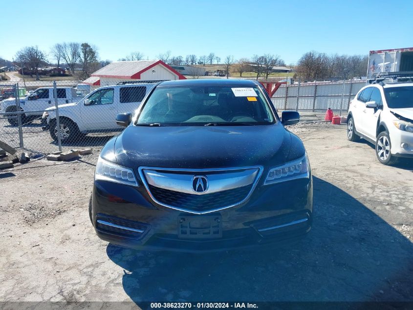 2014 ACURA MDX - 5FRYD4H28EB029905