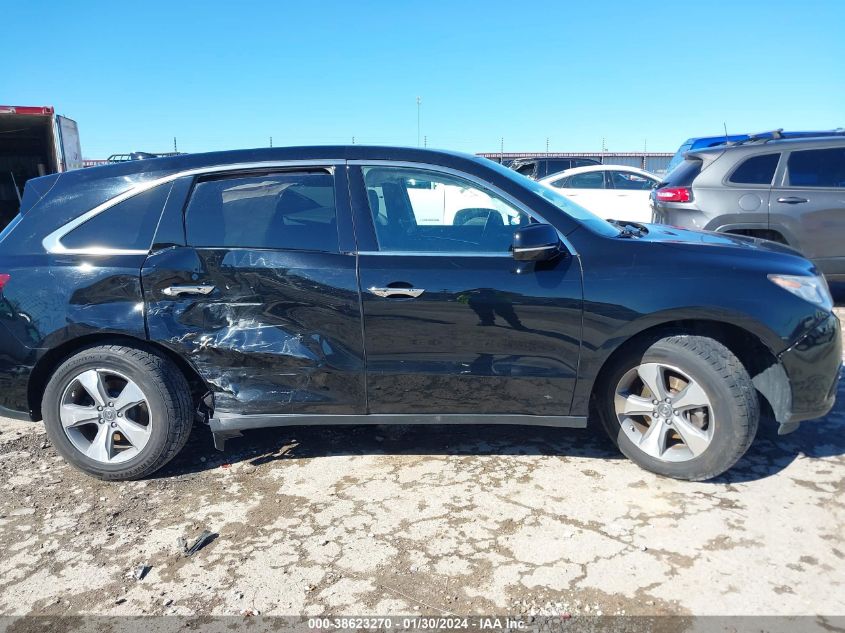 2014 ACURA MDX - 5FRYD4H28EB029905