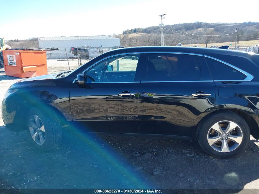 2014 ACURA MDX - 5FRYD4H28EB029905