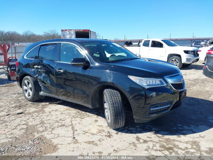 2014 ACURA MDX - 5FRYD4H28EB029905