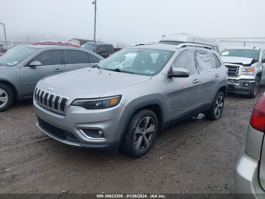 2019 JEEP CHEROKEE LIMITED - 1C4PJLDB3KS402776