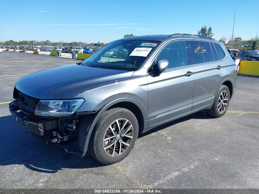 2021 VOLKSWAGEN TIGUAN SE/SE R-LINE BLACK/SEL - 3VV3B7AX6MM000715