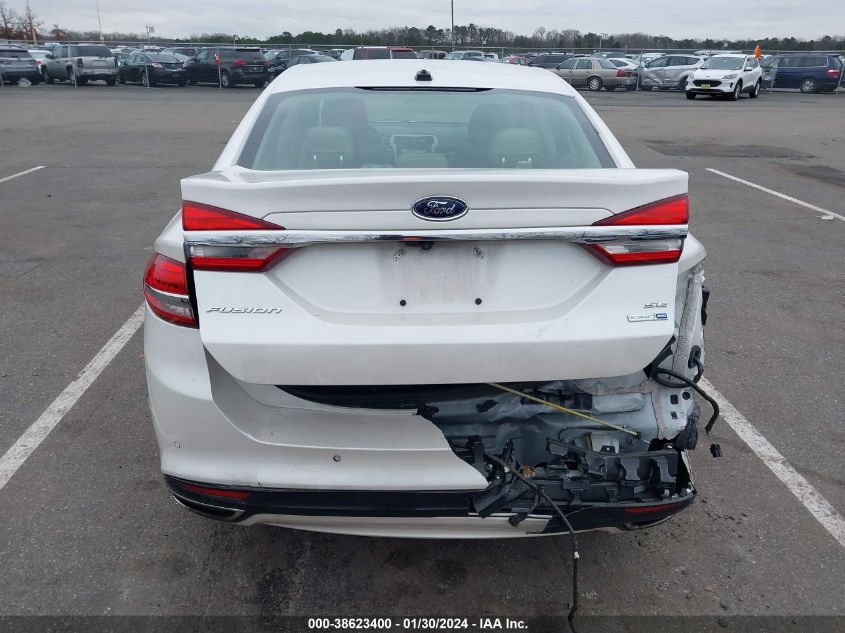 2017 FORD FUSION SE - 3FA6P0T97HR362666