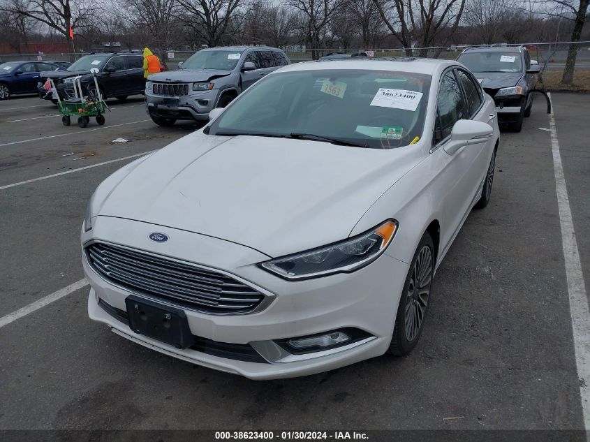 2017 FORD FUSION SE - 3FA6P0T97HR362666