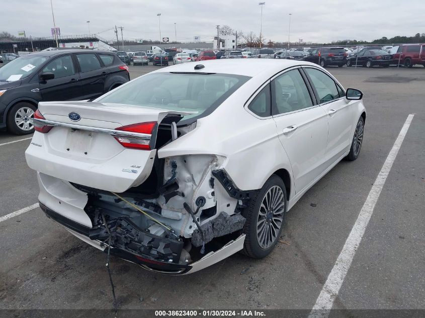 2017 FORD FUSION SE - 3FA6P0T97HR362666