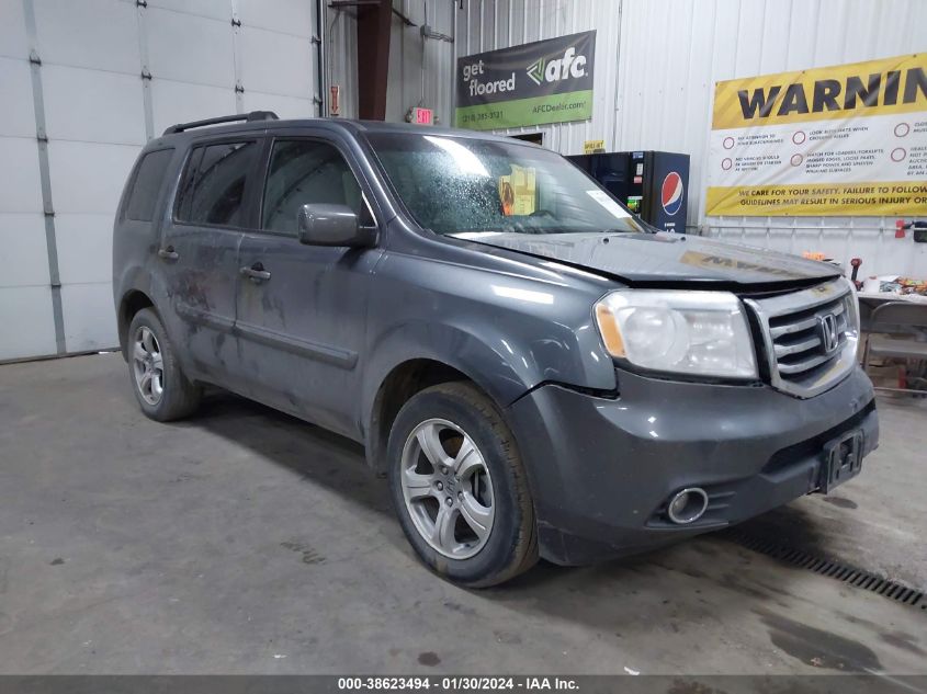 2013 HONDA PILOT EX - 5FNYF4H46DB025900