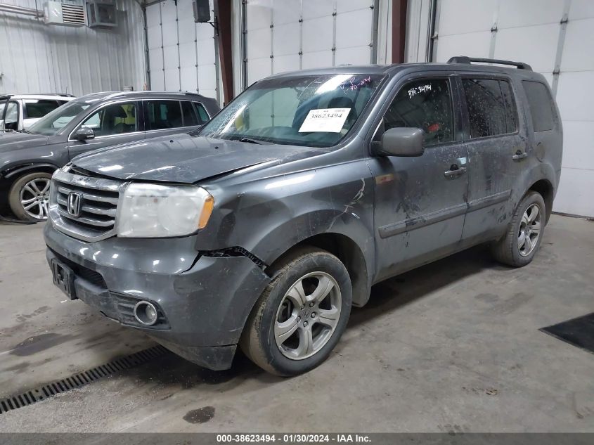 2013 HONDA PILOT EX - 5FNYF4H46DB025900