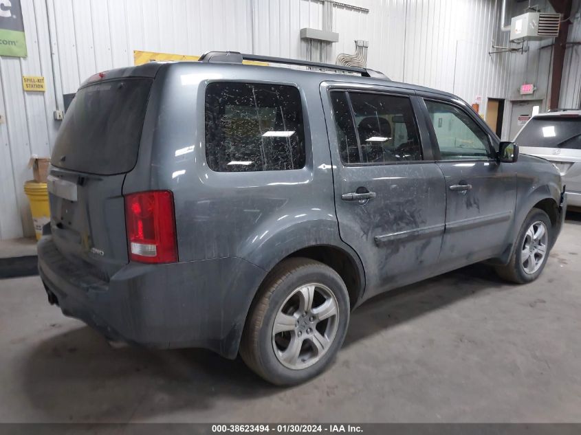2013 HONDA PILOT EX - 5FNYF4H46DB025900